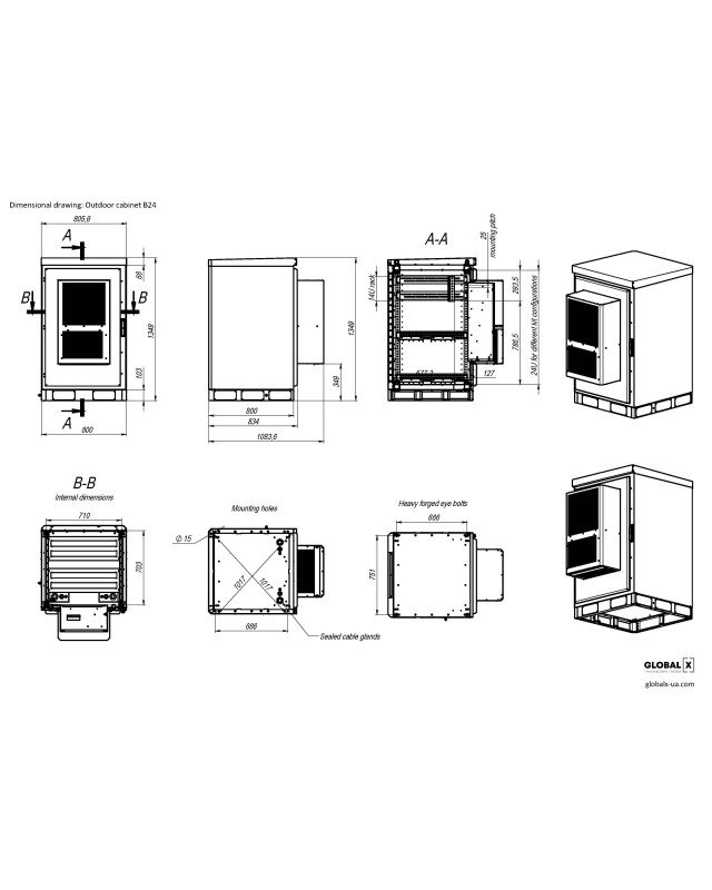 Габаритне креслення B24